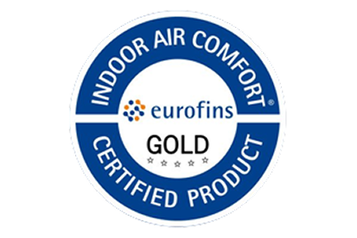 Certyfikat Eurofins Indoor Air Comfort Gold