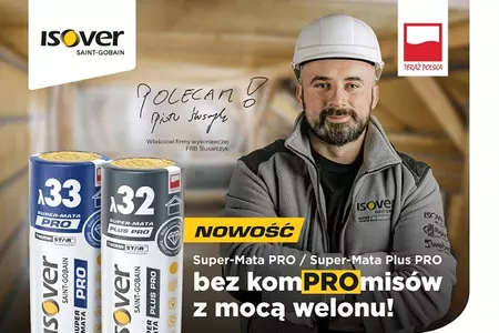 Rolki ISOVER PRO - bez kompromisów