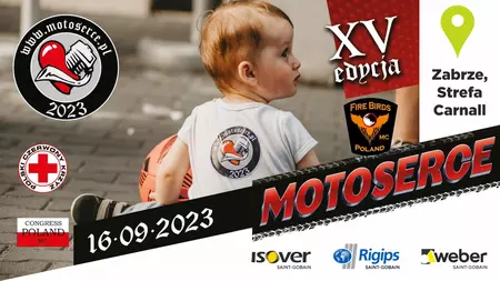 Motoserce 2023 - ISOVER RIGIPS WEBER