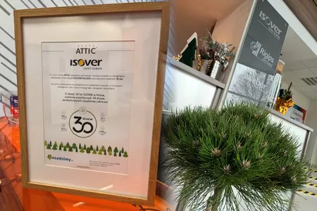 30 drzew na 30-lecie ISOVER - niezwykły prezent od Attic