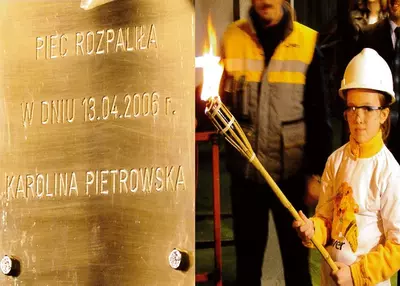 Rozpalenie pieca - 2 linia wełny ISOVER