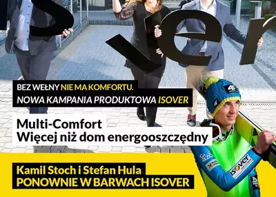 Kamil Stoch - współpraca promocyjna z ISOVER