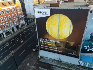reklama bilboard isover