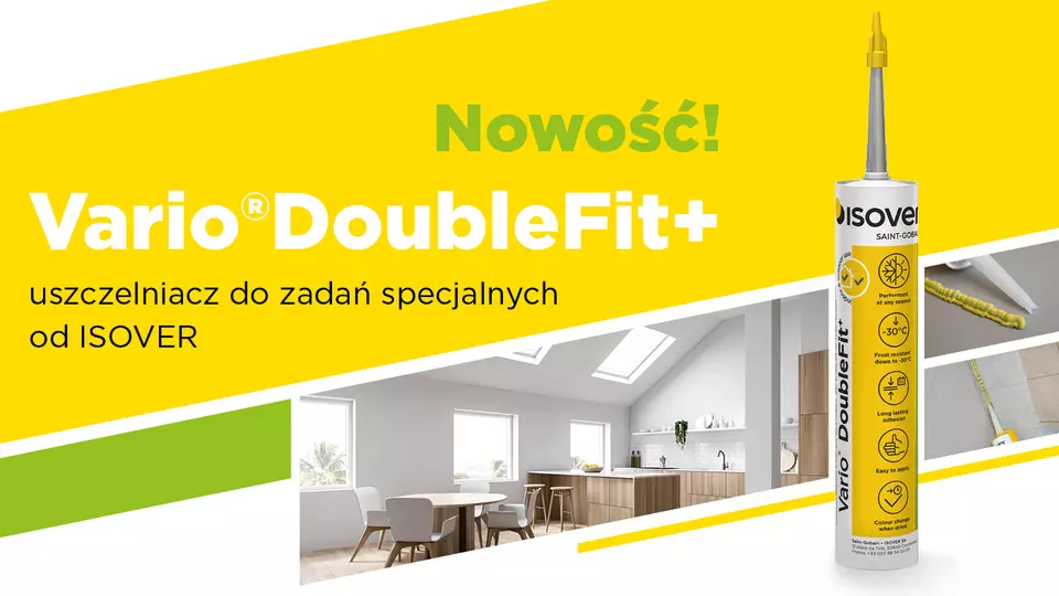 ISOVER Vario DoubleFit+ - uszczelniacz do zadań specjalnych