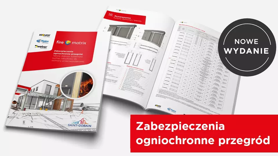 Fire Matrix - nowe wydanie tabel doboru ppoż 2023