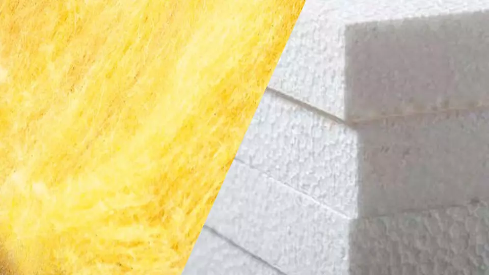 Wełna mineralna i styropian EPS