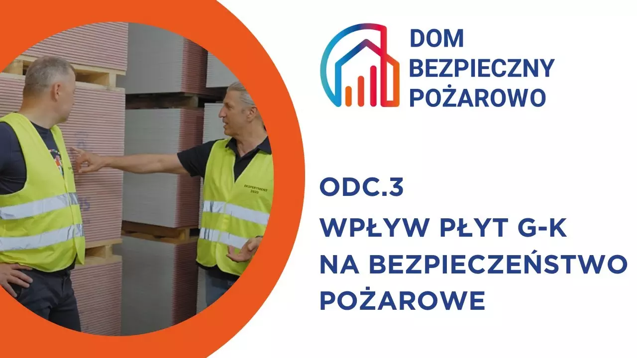 Płyty G-K RIGIPS do budownictwa szkieletowego. Dom Bezpieczny Pożarowo - odcinek 3 thumbnail