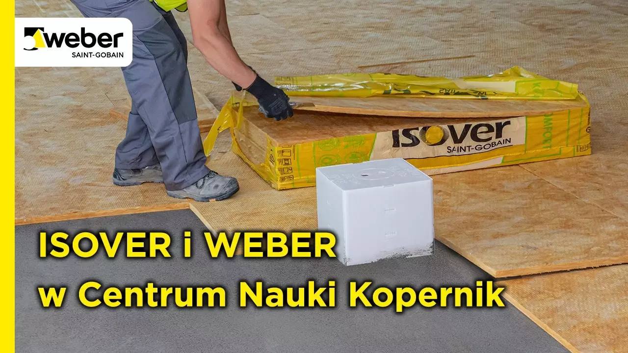 Posadzka w Centrum Nauki Kopernik od Isover i Weber thumbnail