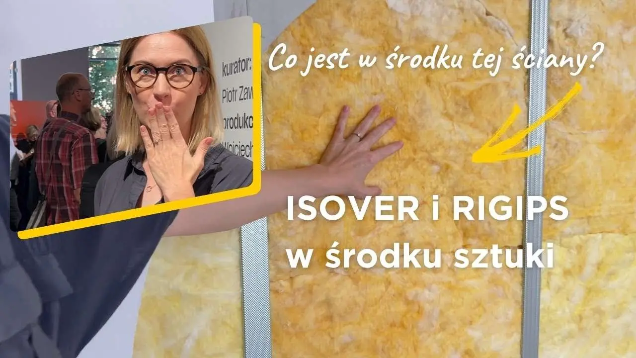 Co jest w środku tej ściany? ISOVER i RIGIPS w środku sztuki thumbnail